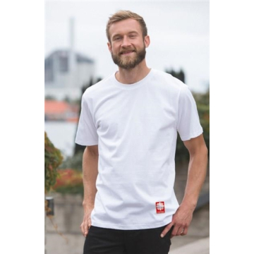 Caritas Männer T-Shirt weiß aus Bio Baumwolle (Fairtrade)