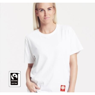 Caritas Damen T-Shirt weiß aus Bio Baumwolle (Fairtrade)