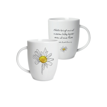 Geschenktasse Motiv "Margerite"