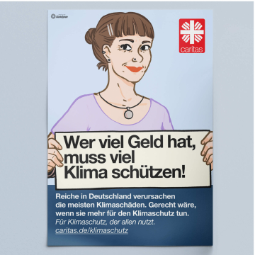 Geld - Forderungsplakat DIN A3 Hochformat