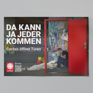 Wohnungslosigkeit - Plakat DIN A2 Querformat