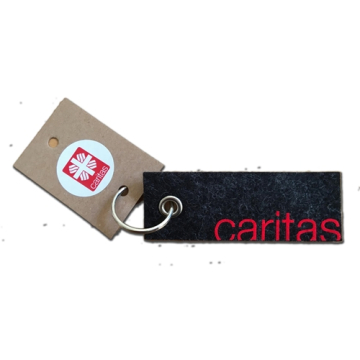 Caritas Filz-Schlüsselanhänger